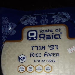 דפי אורז מותג Taste of Asia